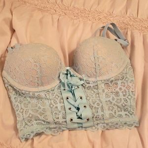 Victoria's Secret push-up mini corset